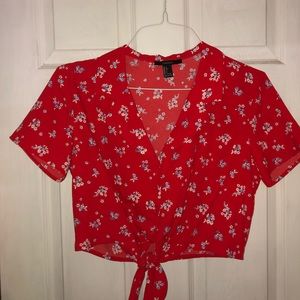 Floral Crop Top